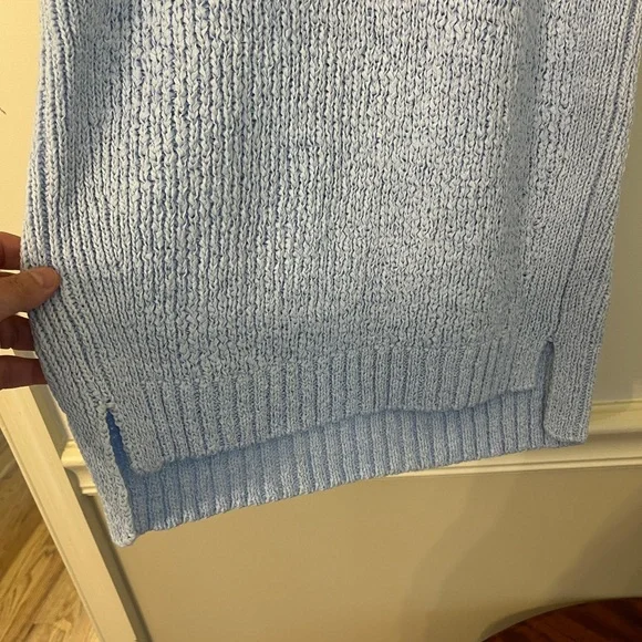 J Crew NWT Point Sur Sweater Tank Blue Size Small - Picture 6 of 9